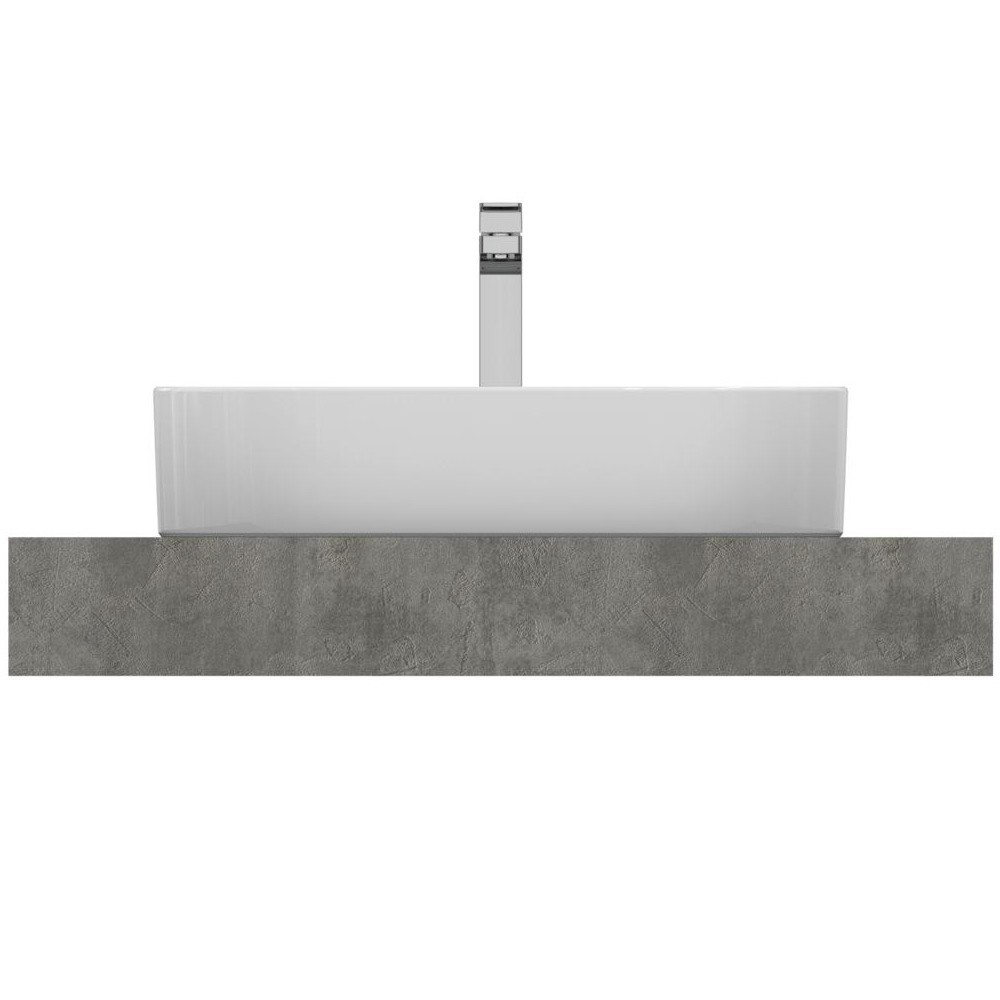 BLAT ADAPTO PT LAVOAR 120X50.5X12, FARA DECUPAJ, GRI PIETRIS